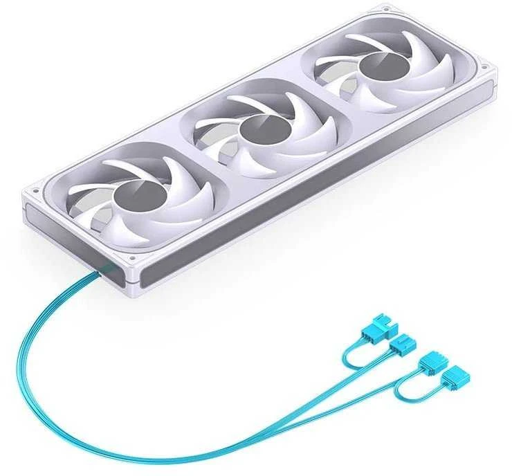 Jonsbo ZB-360 Fan, Reverse Blade, PWM, ARGB – 360mm, baltas