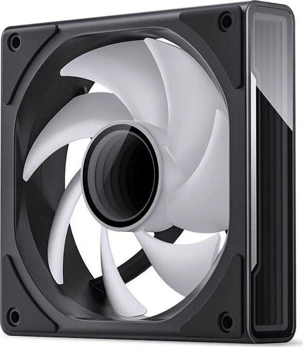 Jonsbo ZK-120B ARGB PWM korpuso ventiliatorius, 120mm, 3er-Pack – juodos spalvos