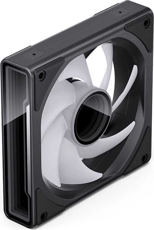 Jonsbo ZK-120B ARGB PWM korpuso ventiliatorius, 120mm, 3er-Pack – juodos spalvos