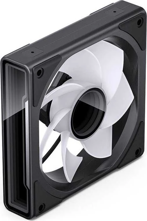 Jonsbo ZK-120BR ARGB Reverse Blade PWM korpuso ventiliatorius, 120mm, 3er-Pack – juodos spalvos