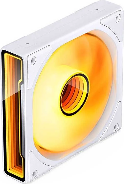 Jonsbo ZK-120WR Reverse PWM korpuso ventiliatorius, A-RGB – 120mm, baltos spalvos, 3er-Pack