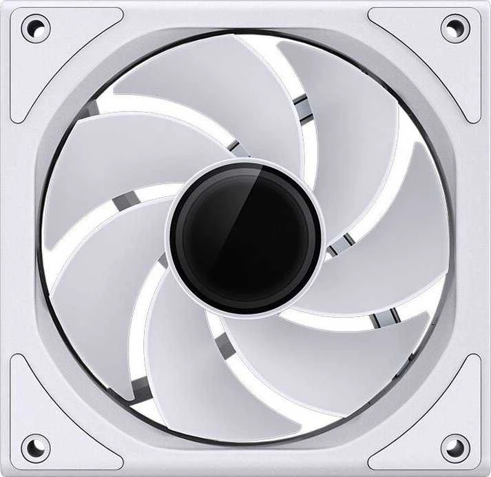 Jonsbo ZK-120WR Reverse PWM korpuso ventiliatorius, A-RGB – 120mm, baltos spalvos, 3er-Pack