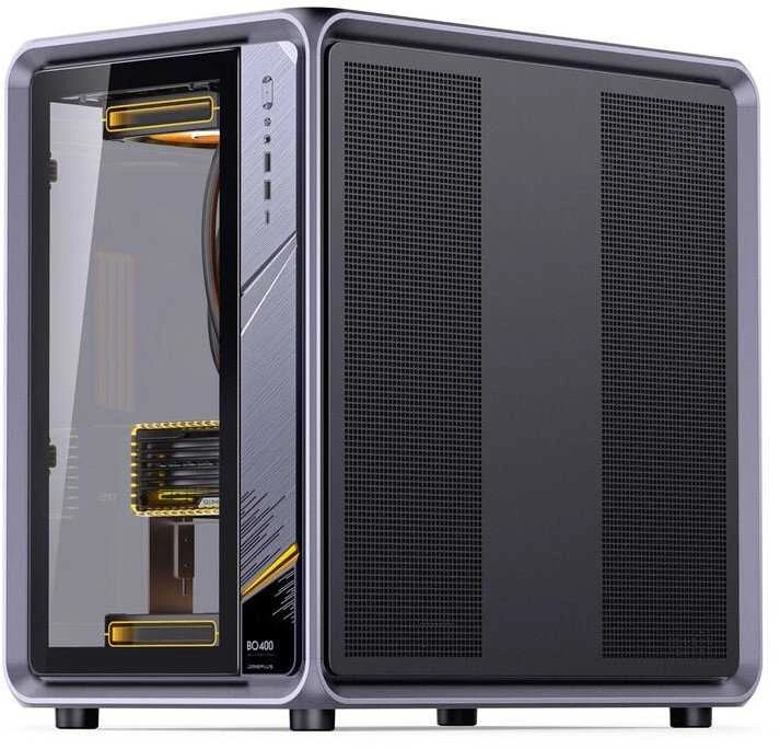 Jonsplus BO400 PC-kompiuterio korpusas, Midi-Tower, ATX, Tempered Glass – gunmetal pilkas