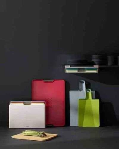 Joseph Joseph Joseph Cut&Carve Plus dvipusis XL juodas
