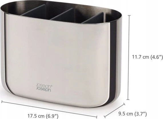 Joseph Joseph JJ-Organizer na szczoteczki L EasyStoreLuxe stalow