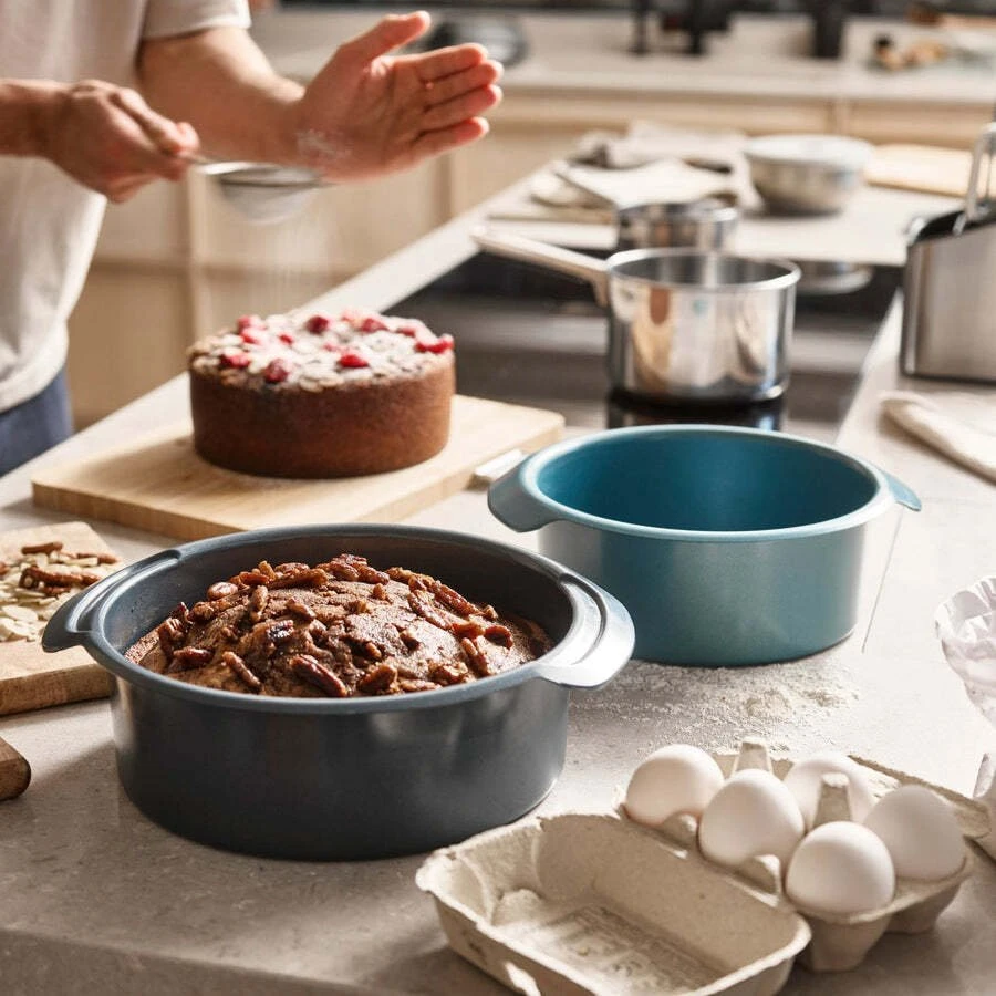Joseph Joseph Joseph Nest Bake 2vnt., apvalus mėlyna