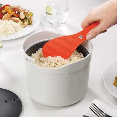 Joseph Joseph Joseph M-Cuisine balta mikrobangų krosnelė ryžių viryklė
