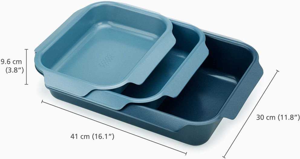 Joseph Joseph Joseph Nest orkaitės rinkinys iš 3 kepimo padėklų