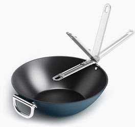 Joseph Joseph JJ-Wok 32cm su sulankstomomis rankenomis Space