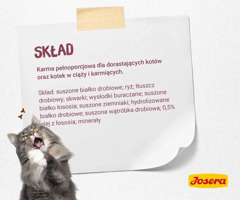 Sausas kačių maistas Josera Kitten, 2kg