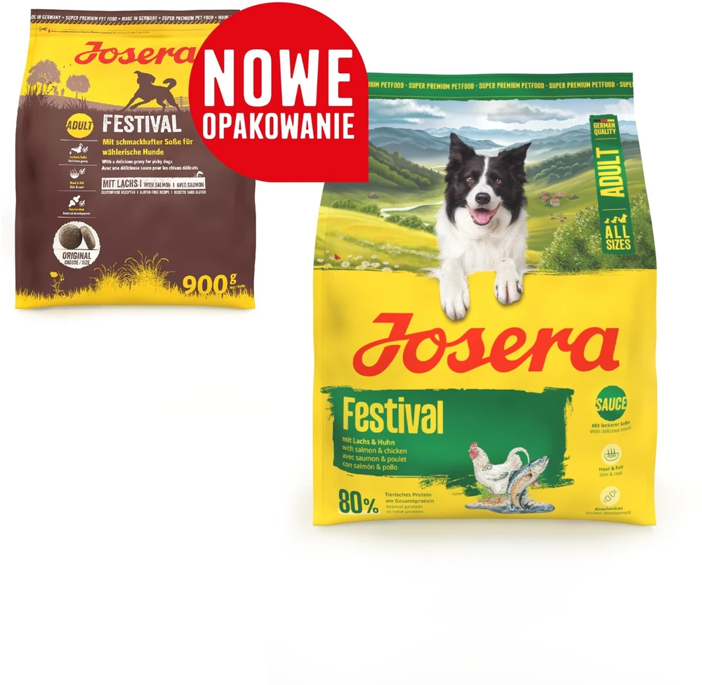 Šunų maistas - JOSERA Festival sausas šunų maistas 3kg vištienos skonio
