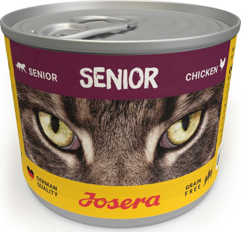 Josera Senior begrūdis konservuotas pašaras vyresnio amžiaus katėms, 200 g