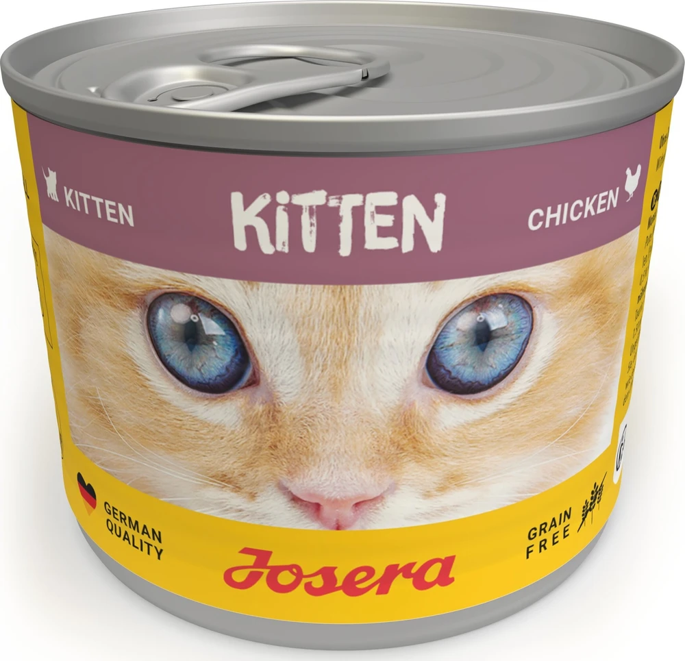Dėklas Josera Kitten kurczak puszka dla kotów 200g