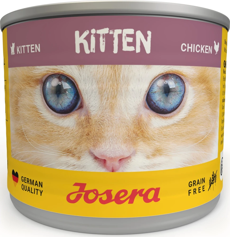 Dėklas Josera Kitten kurczak puszka dla kotów 200g