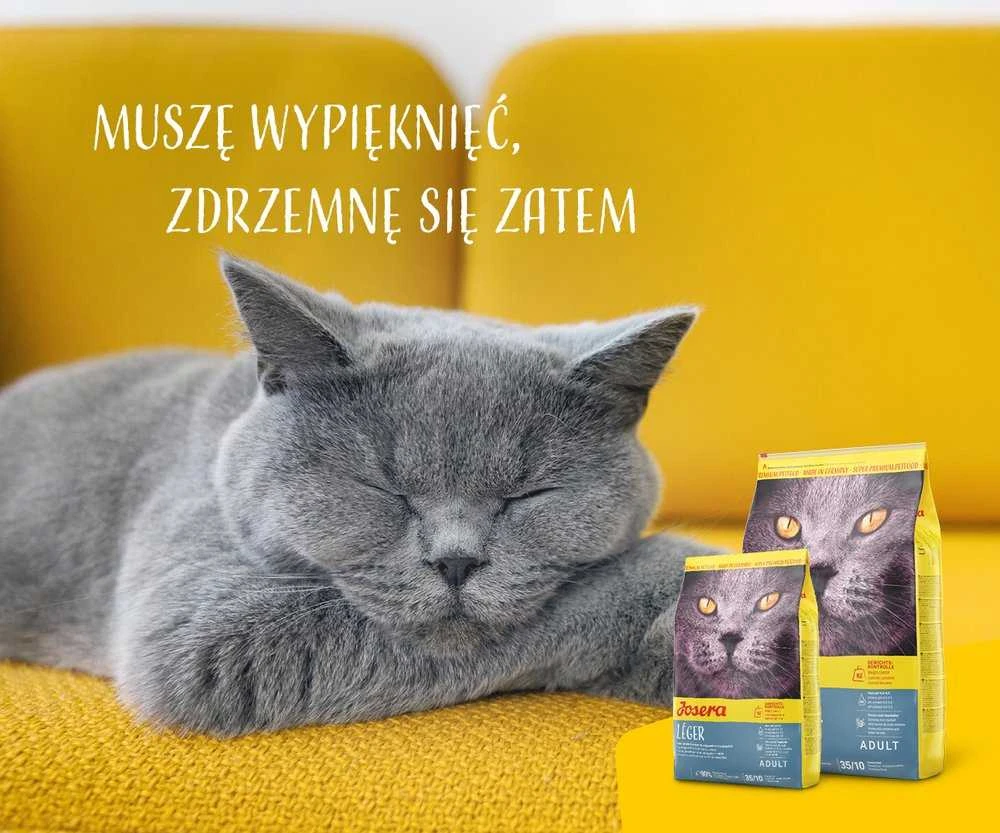 Josera Leger sausas maistas suaugusioms sterilizuotoms ir mažiau aktyvioms katėms 2kg