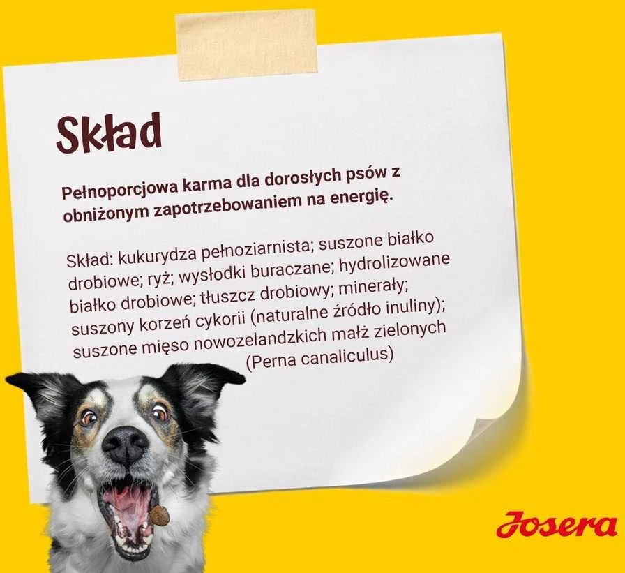 Josera Balance sausas pašaras vyresnio amžiaus šunims su paukštiena, 12,5kg