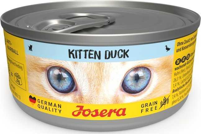Dėklas Josera kačių anties konservas katėms 200 g