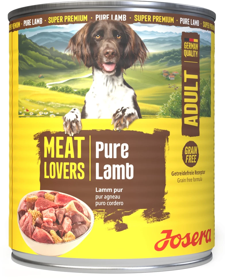 Josera Meatlovers Pure ėriena maistas mokra šunims 800g (30003903)