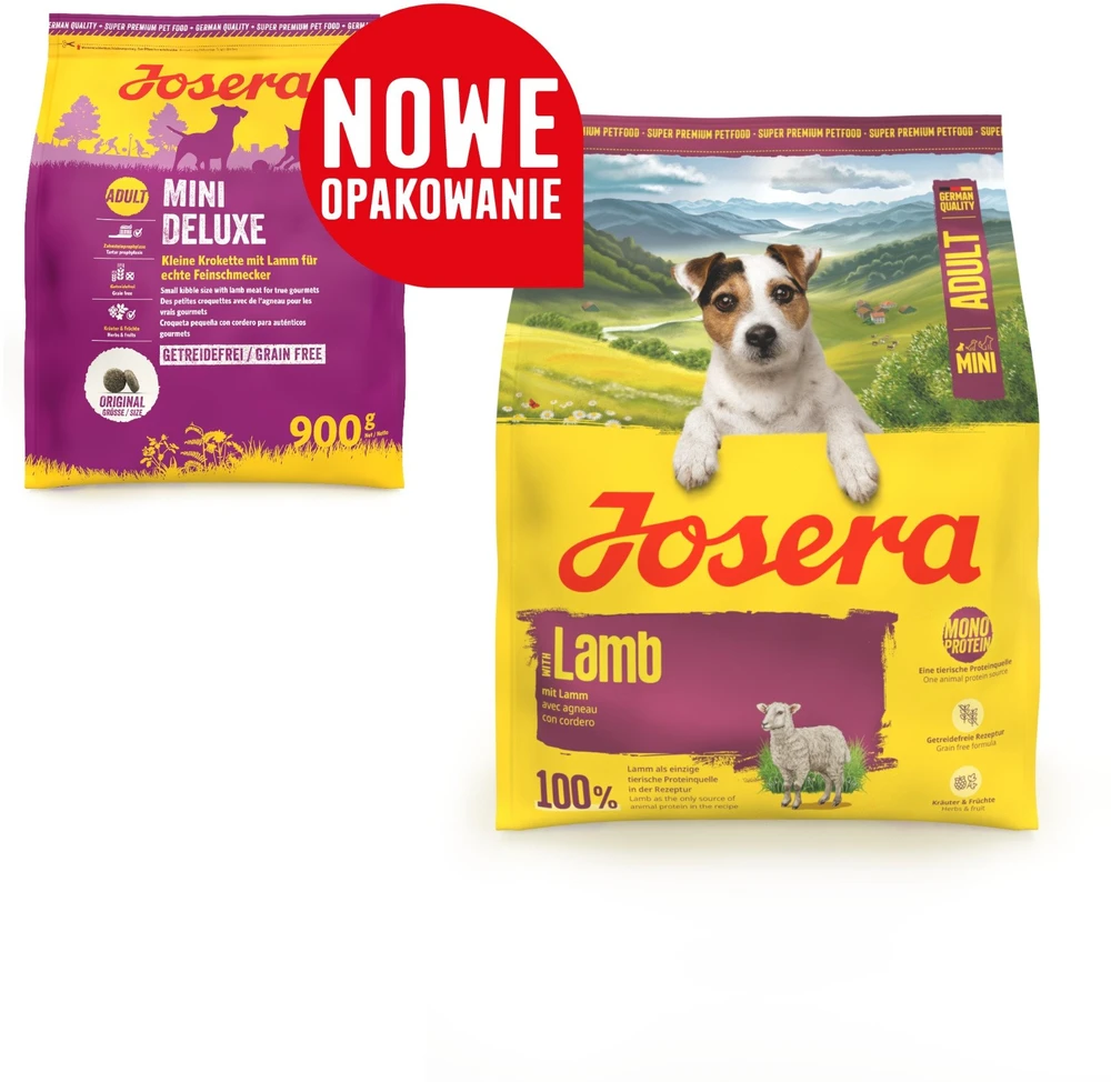 JOSERA Mini ėriena – sausas Maistas šunims – 3kg