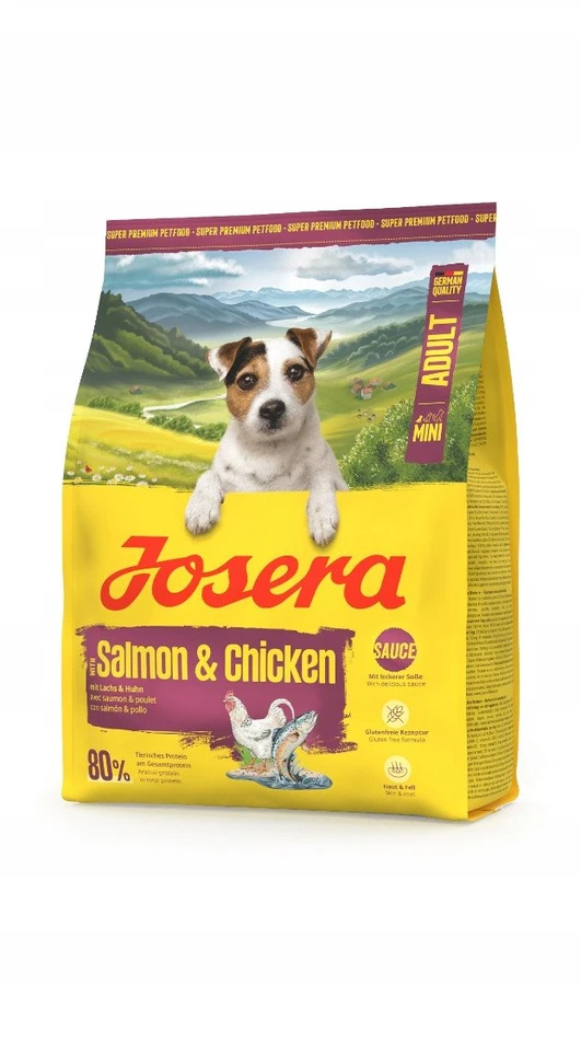 JOSERA Mini lašiša & vištiena – sausas Maistas šunims – 3kg