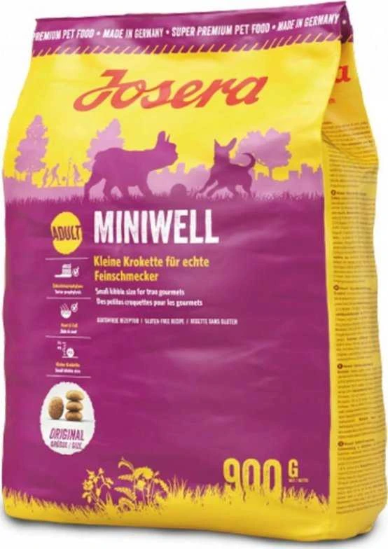 Šunų Maistas - JOSERA Suaugusių Mini Vištiena ir Ryžiai 900g