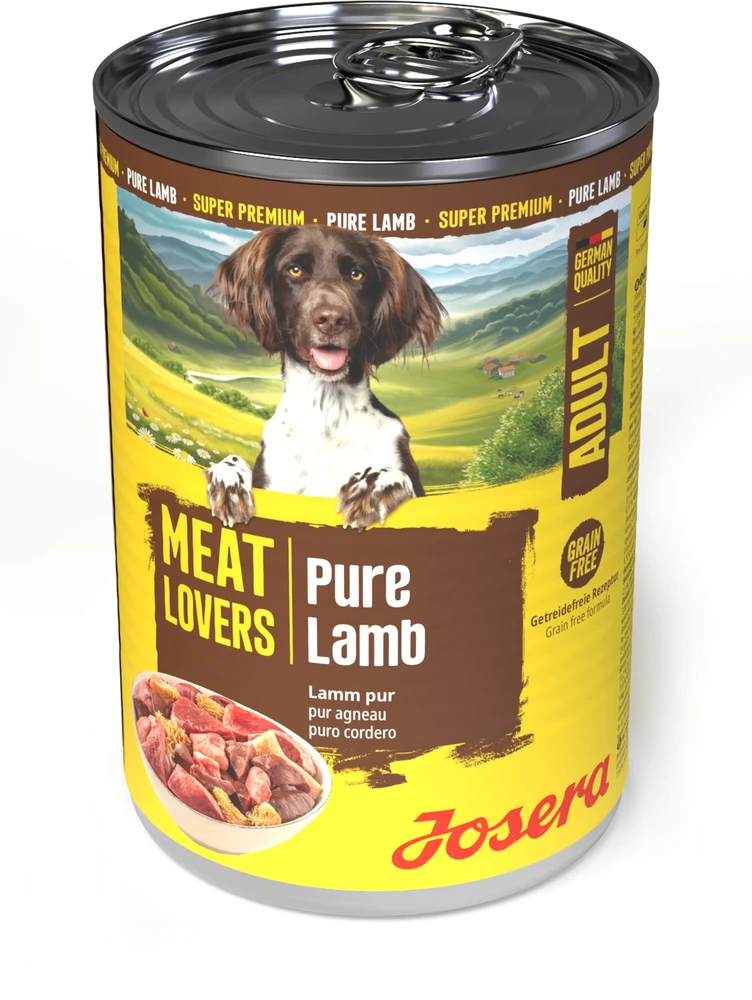 Josera Meatlovers Pure ėriena maistas mokra šunims 400g (30003900)