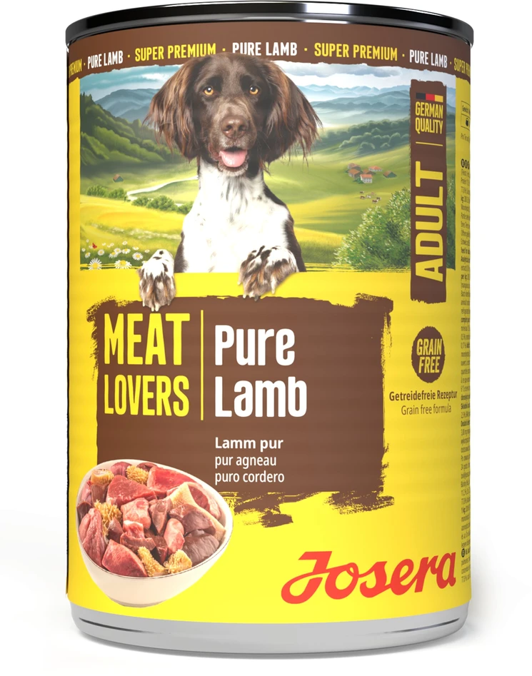 Josera Meatlovers Pure ėriena maistas mokra šunims 400g (30003900)