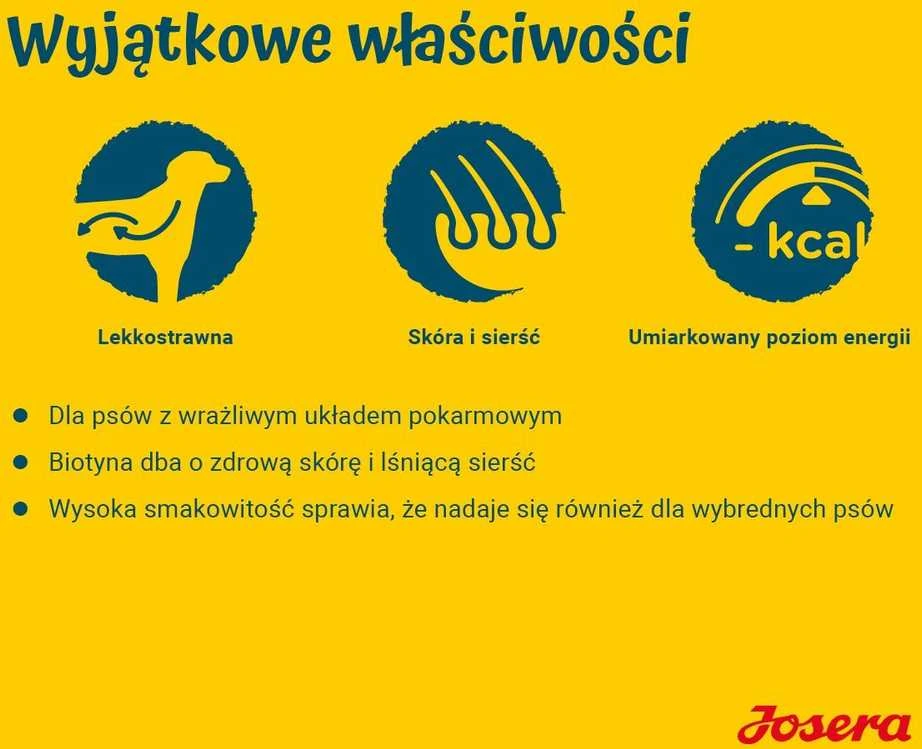 Josera SensiPlus sausas pašaras jautriems šunims su antiena, 900 g