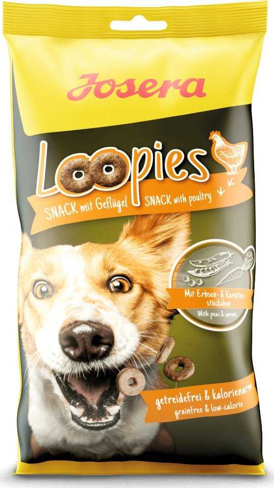 Josera Loopies Poultry skanėstas užkandis šunims, su paukštiena 11x150g