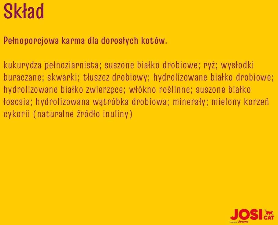 Josicat Josera Pašaras katėms Sterilized Classic 10kg