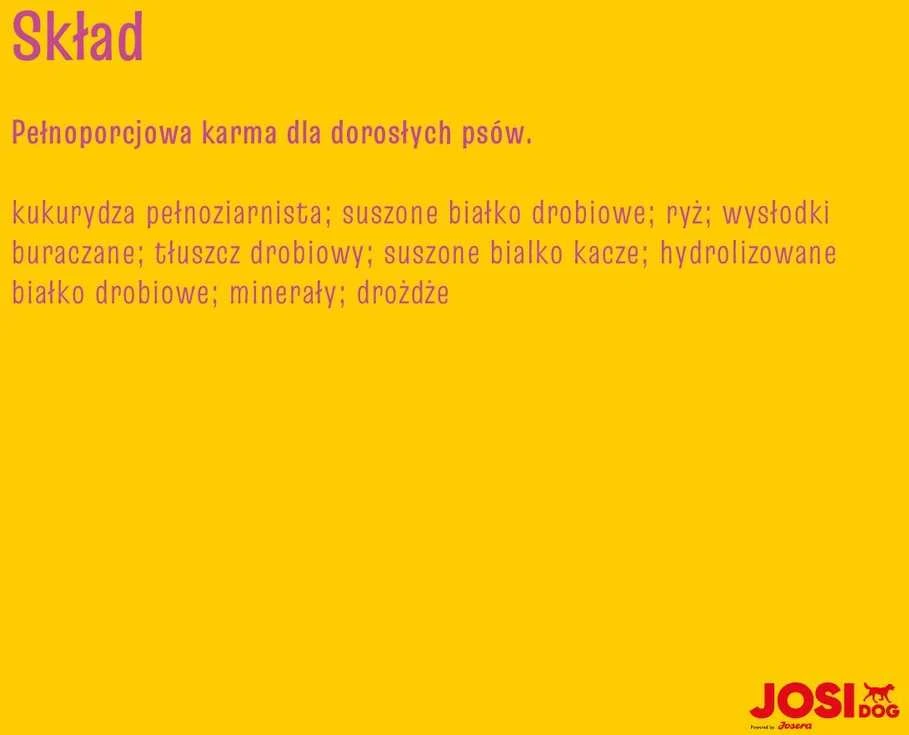 JosiDog Mini Visavertis ėdalas suaugusiems mažų veislių šunims, 10 kg