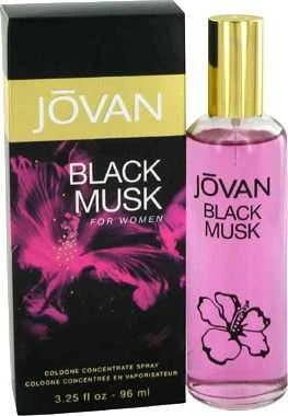 Jövan Musk Juodas EDC odekolonas moterims, 96 ml