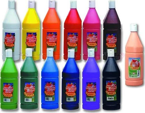 Jovi plakatų dažai 1000 ml, oranžiniai