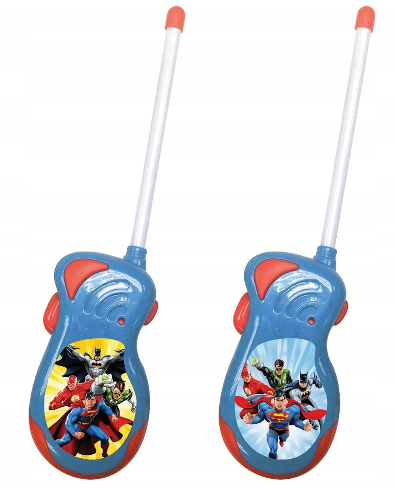 Joy Toy Džiaugsmo žaislas 4 viename rinkinys Racija Žibintuvėlis Žiūronai Kompasas Vaikams Betmenas Supermenas / 23933 DC
