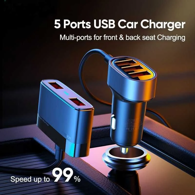 Įkroviklis Joyroom JR-CL03 5x USB-A 3.1 A (6941237122353)