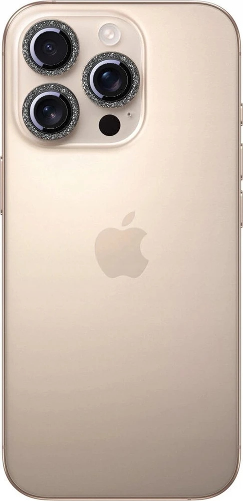 Joyroom JR-MSF0303 Apsauginis stiklas Screen Protector skirtas Apple iPhone 16 Pro/16 Pro Max Lenses – juodos spalvos