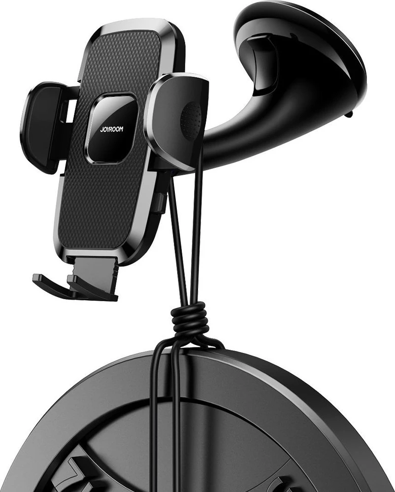 Automobilinis telefono laikiklis Joyroom JR-ZS259 (windshield) juodas