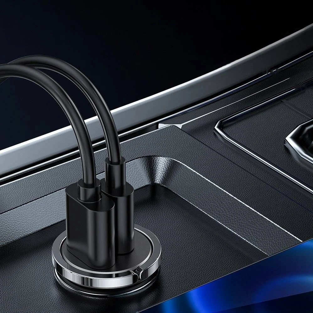 JOYROOM automobilinis įkroviklis PD 45W - Juodas