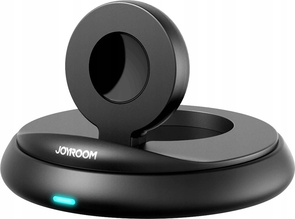 Joyroom JR-W12 belaidis sulankstomo laikrodžio įkroviklis (juodas)