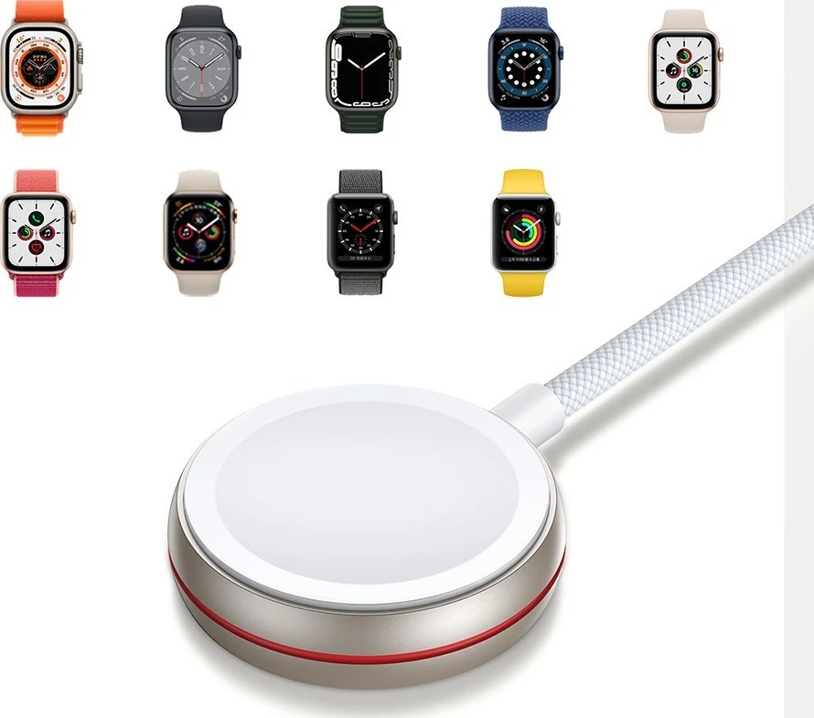 Apple Watch magnetinis įkroviklis Joyroom S-IW011 USB-C 5V 1.2m (baltas)