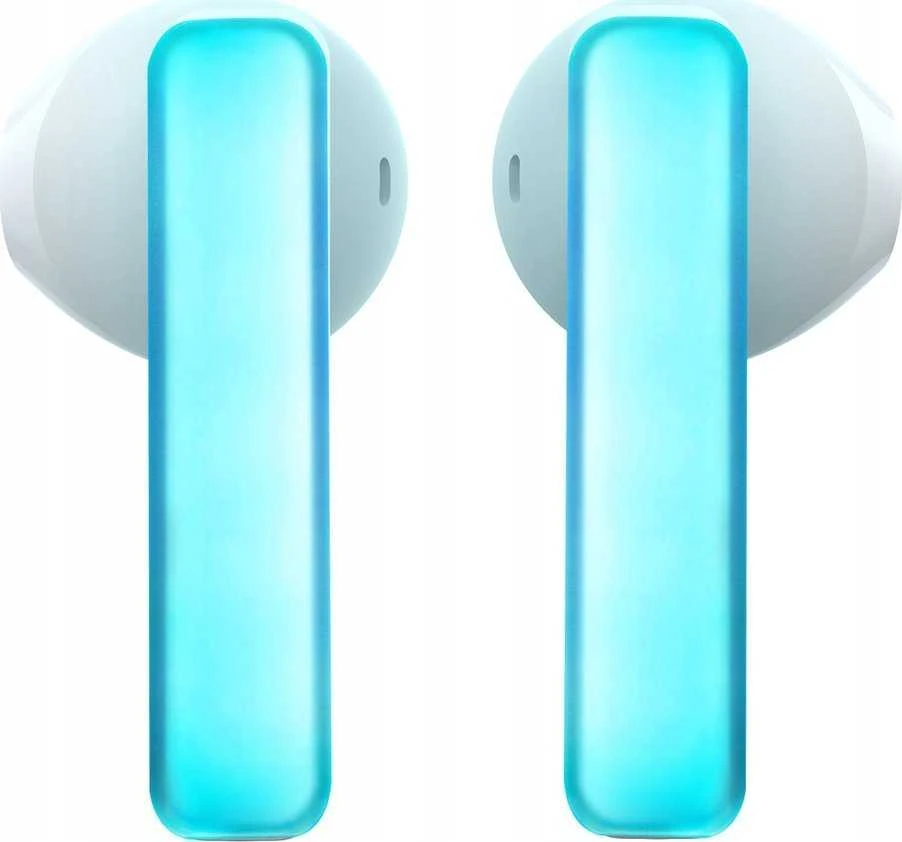 TWS Joyroom JR-TC1 IceLens Series belaidės ausinės su LED lights – baltos spalvos