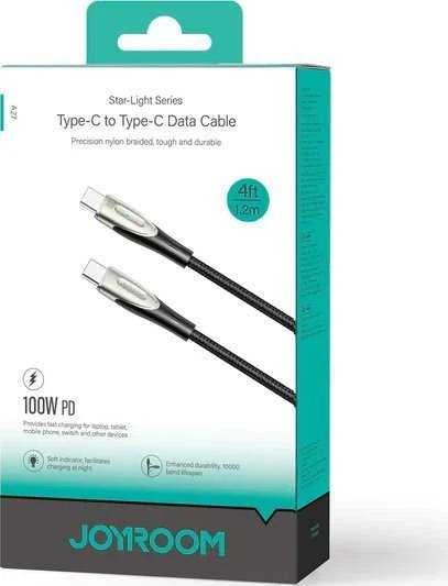 USB kabelis Joyroom SA31-CC5 USB-C į USB-C 240W 1.2m juodas