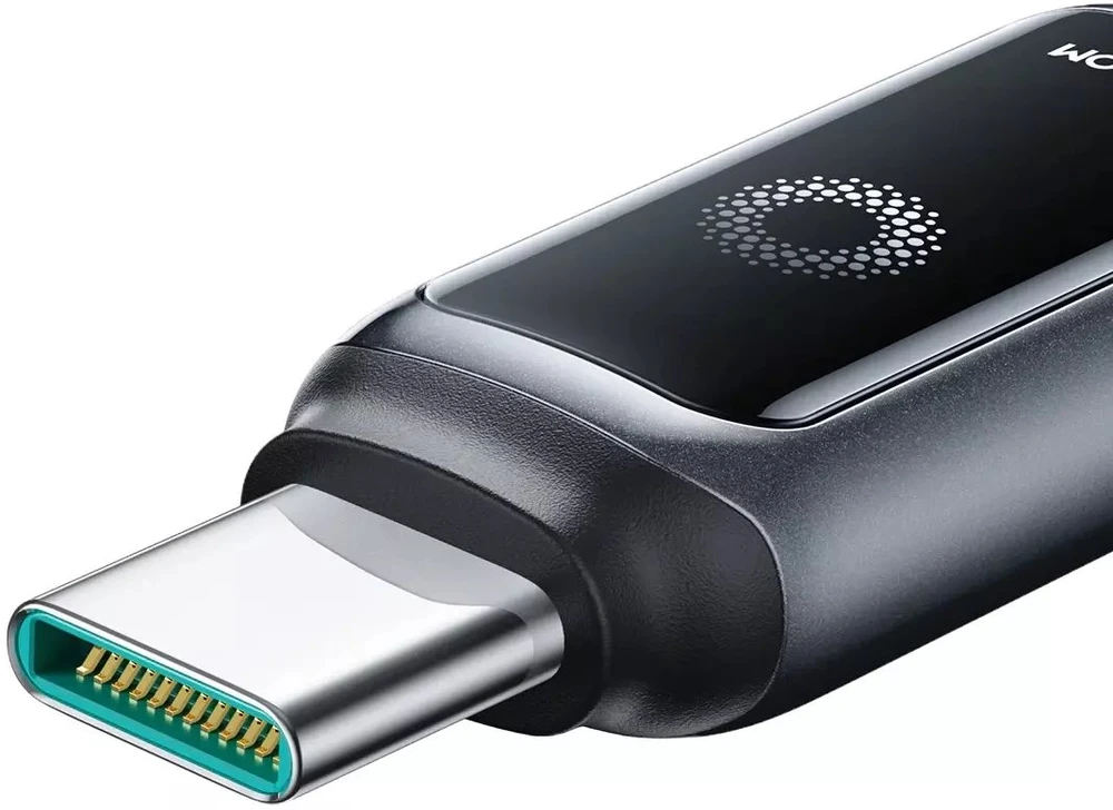 Kabelis Joyroom S-A55 StarFlight 100W USB-C – USB-C 1,2m – juodos spalvos