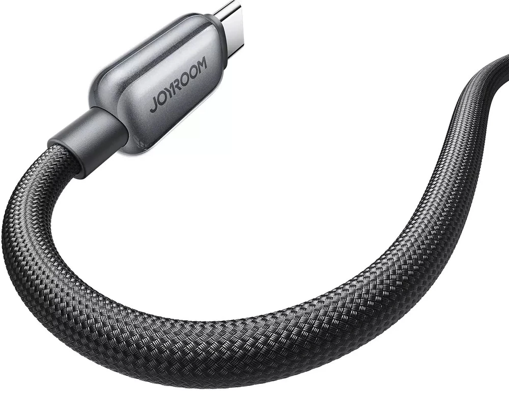 Kabelis Joyroom S-A55 StarFlight 100W USB-C – USB-C 1,2m – juodos spalvos