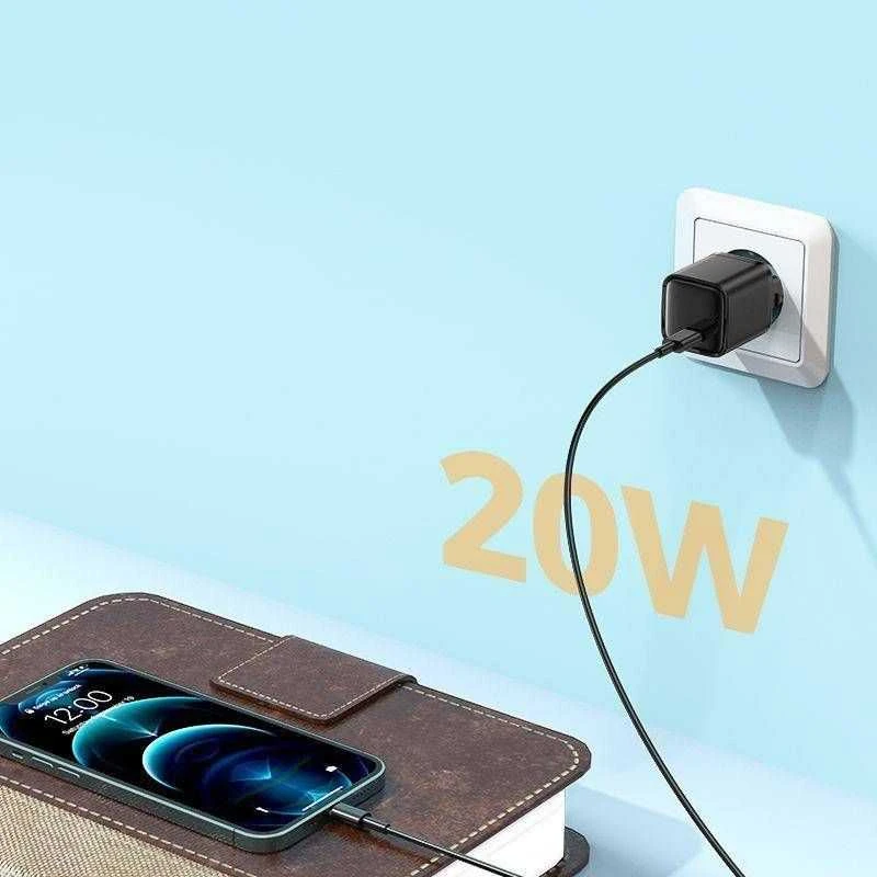Įkroviklis Joyroom (L-P202) Type-C 3A (20W) juodas