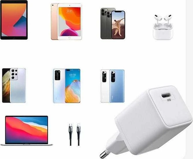 Mini išmanusis įkroviklis PD 25W Joyroom L-P251 (baltas)