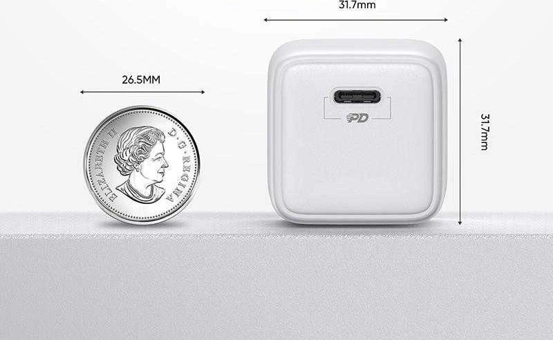 Mini išmanusis įkroviklis PD 25W Joyroom L-P251 (baltas)