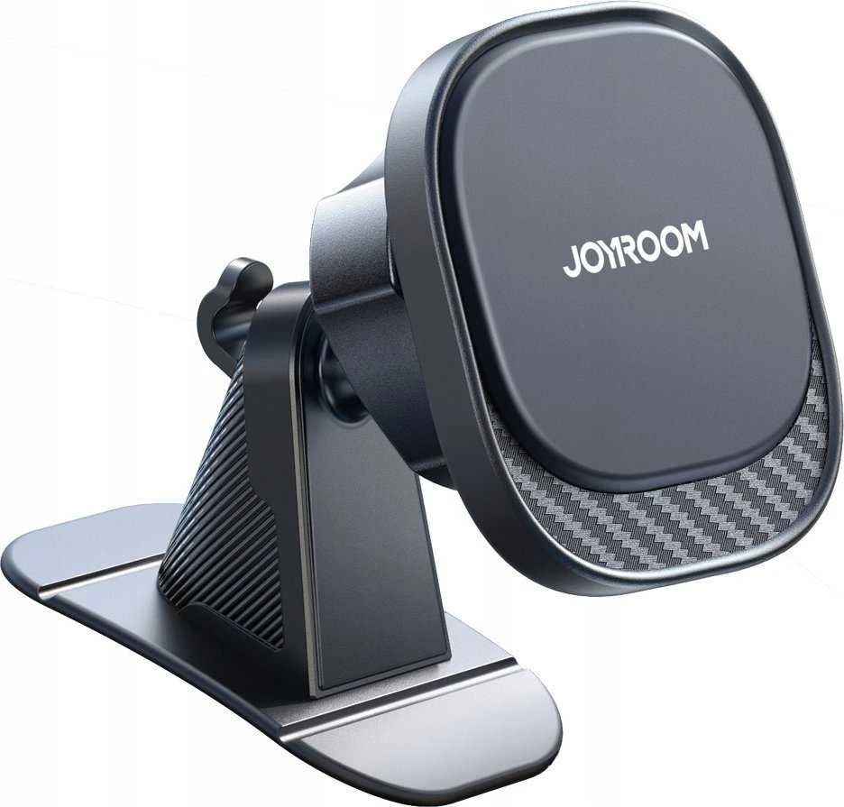 Joyroom JR-ZS400 magnetinis automobilinis telefono laikiklis on the dashboard – juodos spalvos