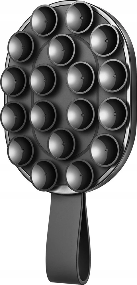 Joyroom JR-ZS393-S magnetinis laikiklis su siurbtukais 4,7–7 colių telefonui – juodas