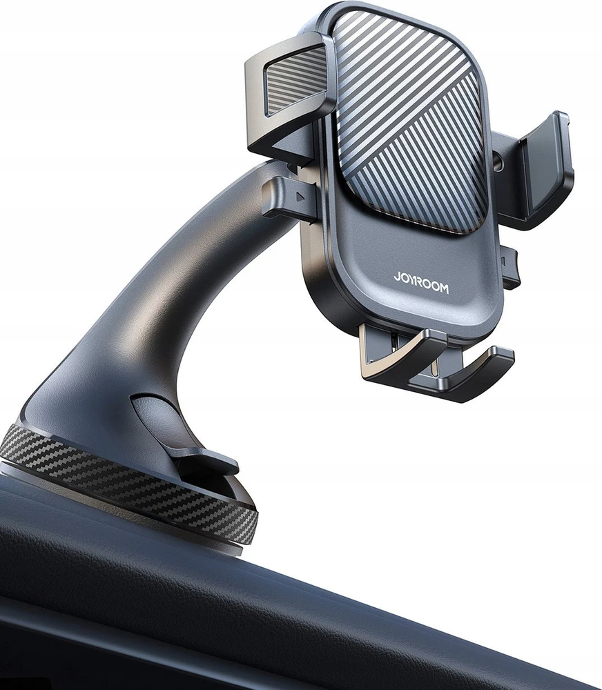 Automobilinis telefono laikiklis Joyroom JR-OK6 (windshield) juodas